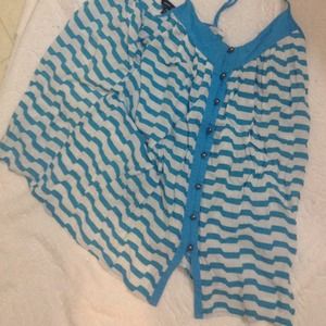 Top from naked zebra