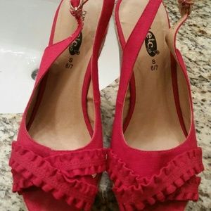 Red wedges