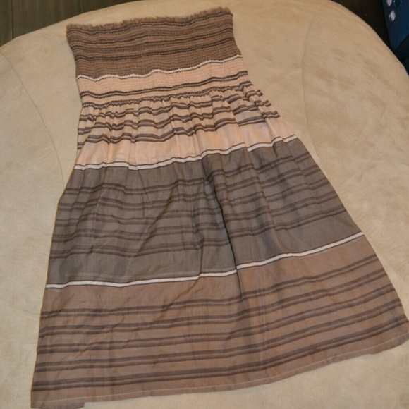 Bcbg strapless dress