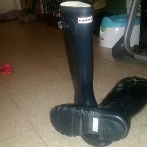 Hunter rain boots