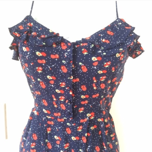 Preppy Rockabilly Open-back Dress - Picture 2 of 4