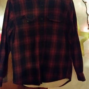 Wool button down