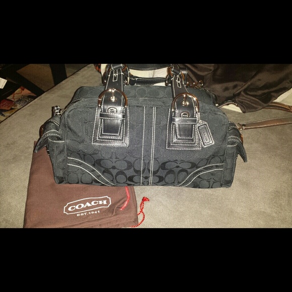 Black Coach Satchel.