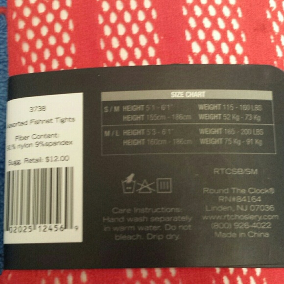 Red Fishnet Stockings - Picture 3 of 4