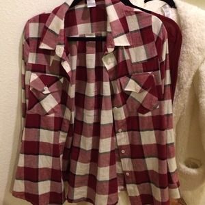 Red and black flannel