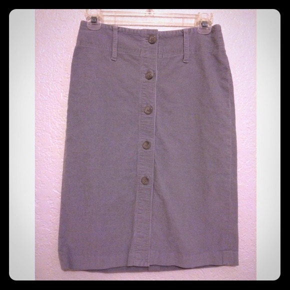 Express Stretch gray skirt