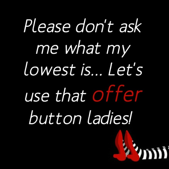 Use the offer button to negotiate pricing!!