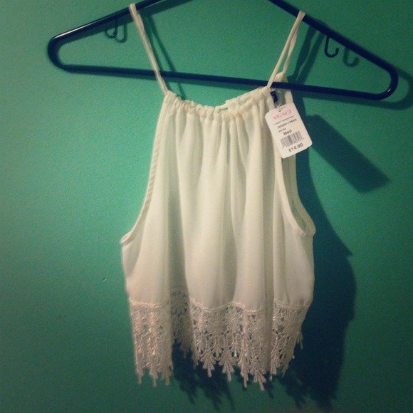 White day dreamer top.