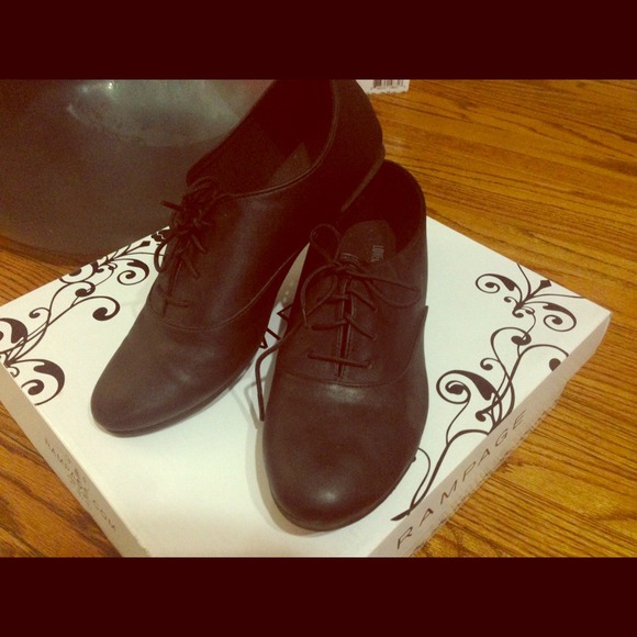 Black oxfords
