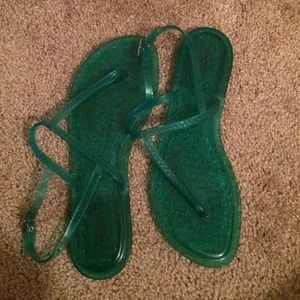 Gianni Bini jelly thong sandals
