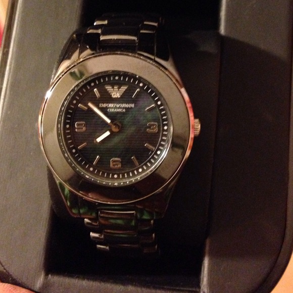 Ceremica Emporio Armani lady watch