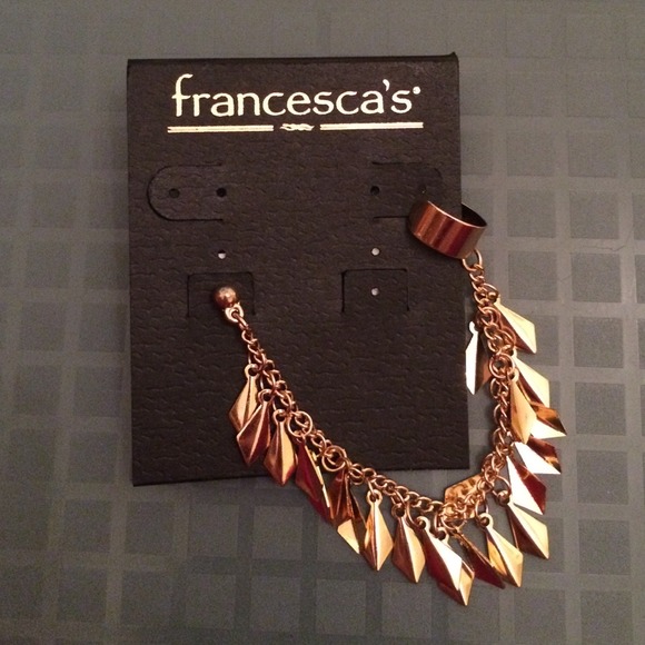 Chain ear cuff/earring