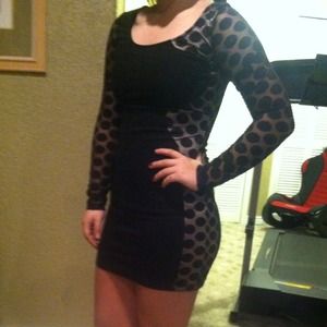 Black Charlotte Russe Night Dress