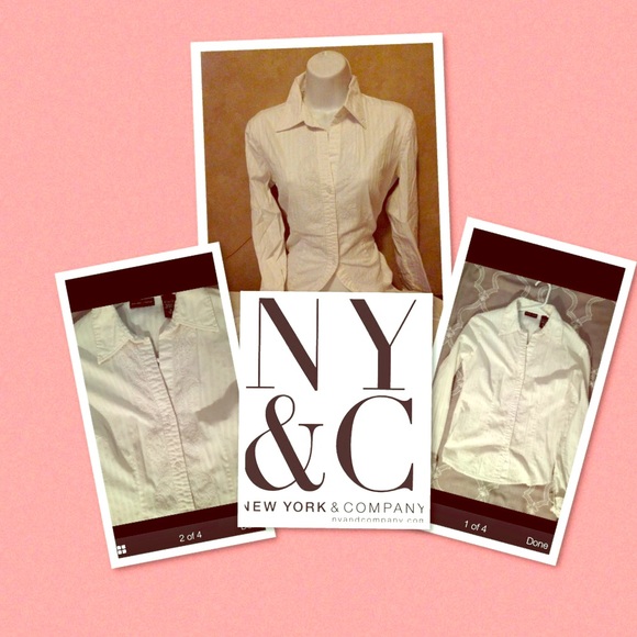 🌇 NY &Co. Long Sleeve Blouse🌇