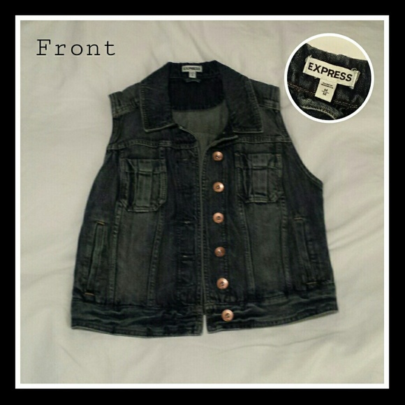 EXPRESS Denim vest