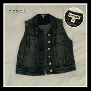 EXPRESS Denim vest