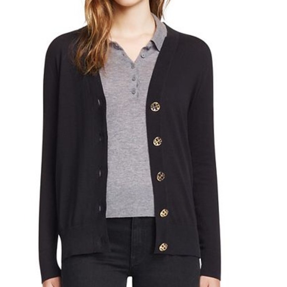 Tory Burch cardigan size XL but fits like a M/L