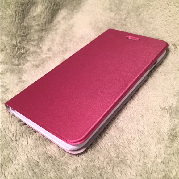 Burgundy iphone 6 flip cover