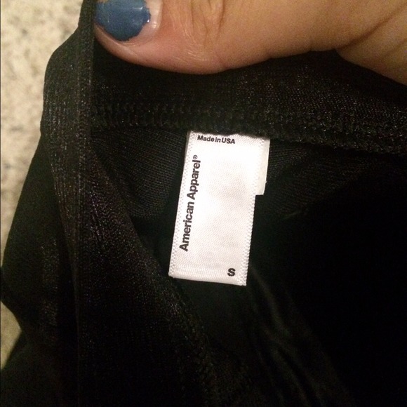 American apparel disco pants