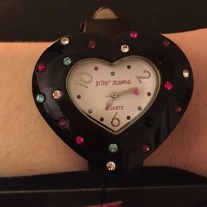 Betsey Johnson heart watch
