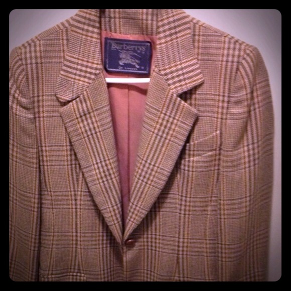 Like New Vintage Burberry Blazer