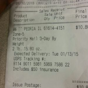 TRACKING INFO
