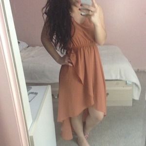 Light brown dress