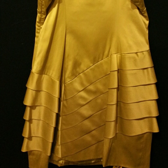 Olive Green Dress - Picture 2 of 3