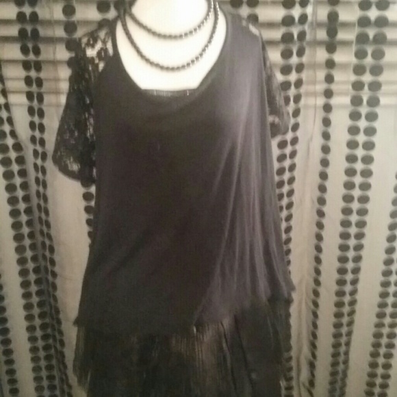 Victoria's Secret Lace Back Blouse