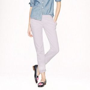 J.CREW scout chino in Lilac sz.10