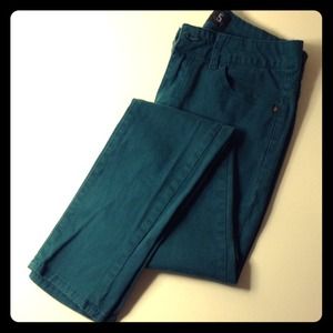 Papaya emerald green pants