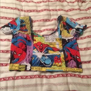 Spider-Man comic crop top!