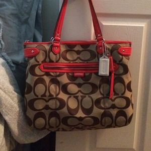 Large coach purse