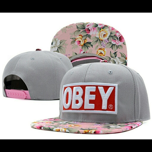 Obey Floral Snapback