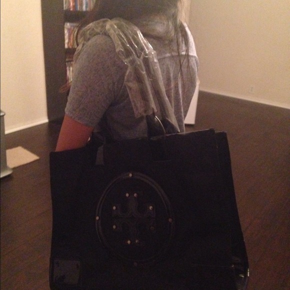 Large black tote