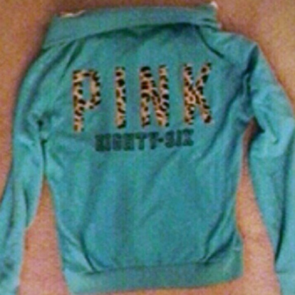 VS PINK Turquoise & cheetah print 💙💋