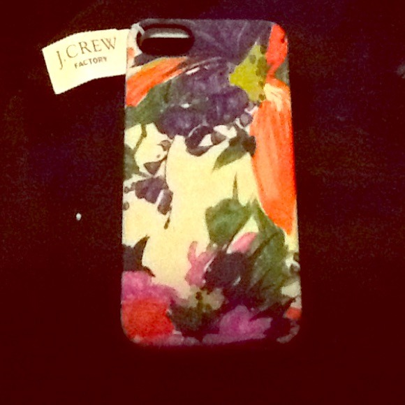 Nwt J.CREW I phone 5 cell phone case