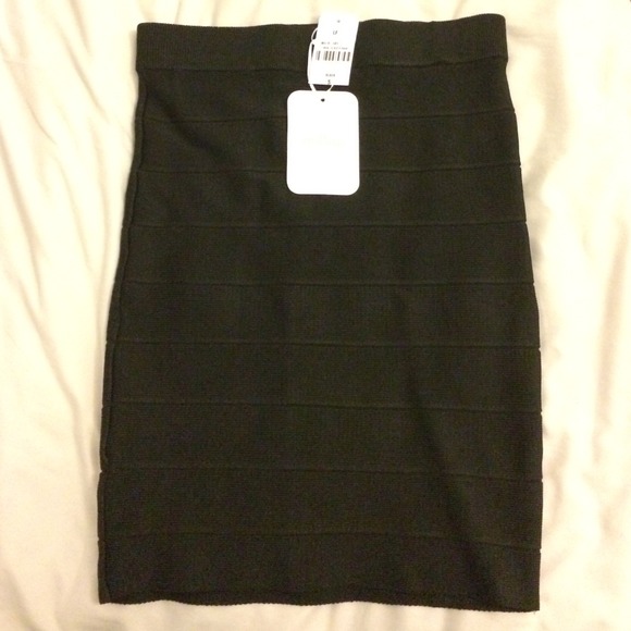 LF bodycon skirt