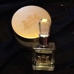 PEACE, LOVE & JUICY COUTURE perfume/ body cream
