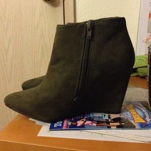Forever XXI Wedge Ankle Boots