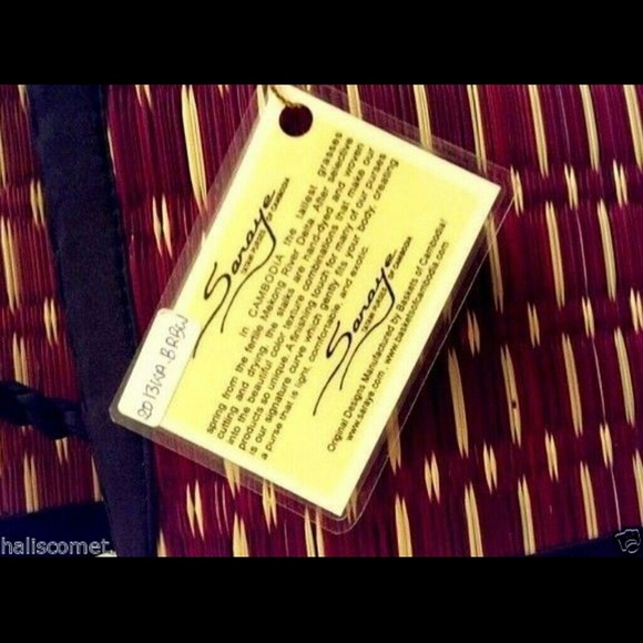 Saraye Cambodia Kim Ang Tatami Purse Lot Pr of 2 - Picture 4 of 4