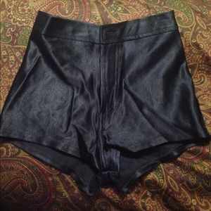 Navy American Apparel shorts