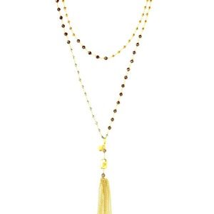 Stella and dot Gitanse necklace - like new