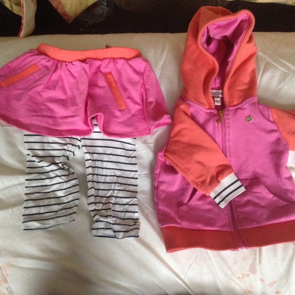 Juicy Couture Infants Track Suit.