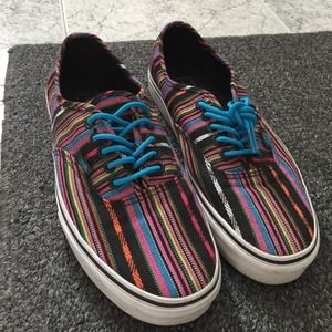 Pattern vans Men's 9.5 worn once!