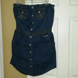 Cute denim dress