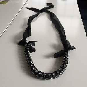 J. Crew black necklace