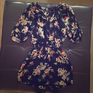 Express floral dress