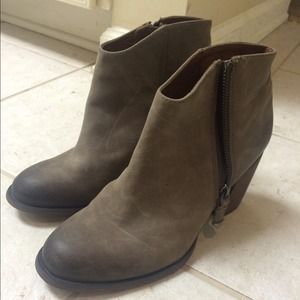 Aldo booties size 7.5- worn once! Marked down $48