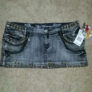 Denim skirt